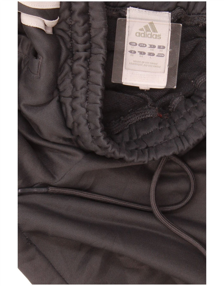Pantaloni da tuta da donna ADIDAS UK 12 Medium Nero Poliestere