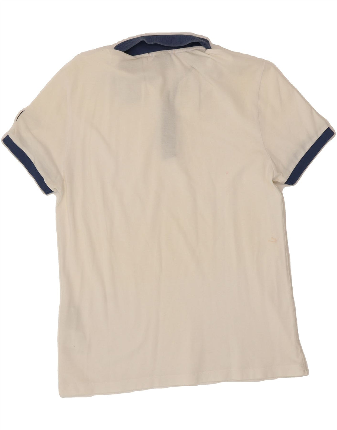 COLMAR Mens Polo Shirt Large White Cotton Vintage Colmar and Second-Hand Colmar from Messina Hembry 
