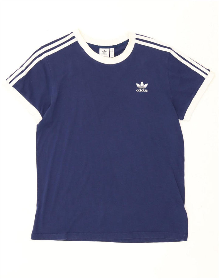 Maglietta da donna Adidas Top UK 14 media blu navy