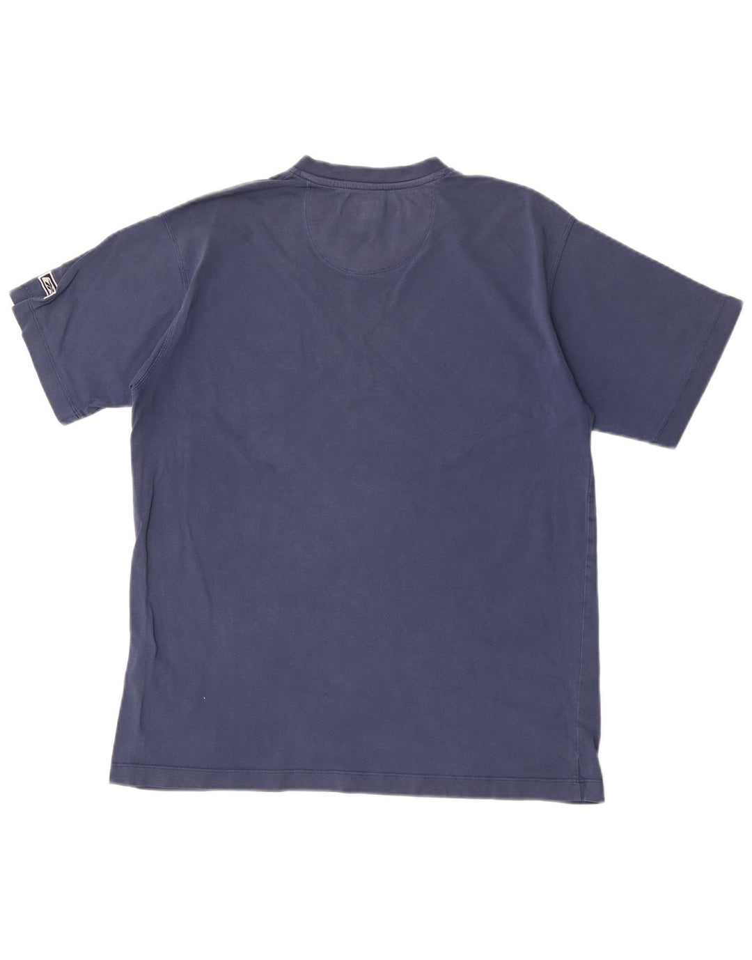 T-shirt Reebok da uomo Top Small in cotone blu navy