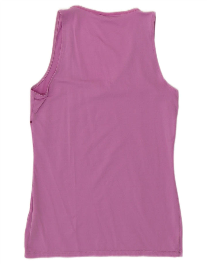 Canottiera grafica da donna Fila UK 12 nylon rosa medio