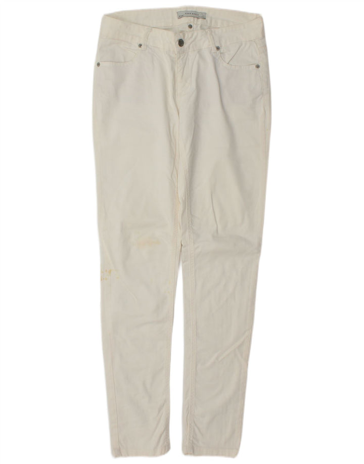 Jeans skinny da donna Zara EU 40 medi W30 L31 bianchi