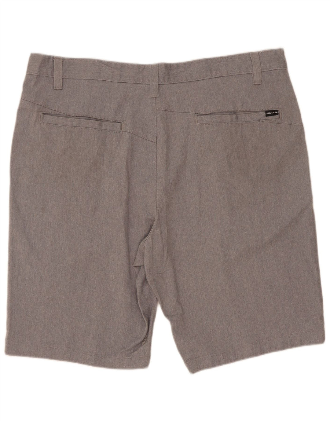 Pantaloncini chino da uomo Volcom W38 XL in cotone grigio