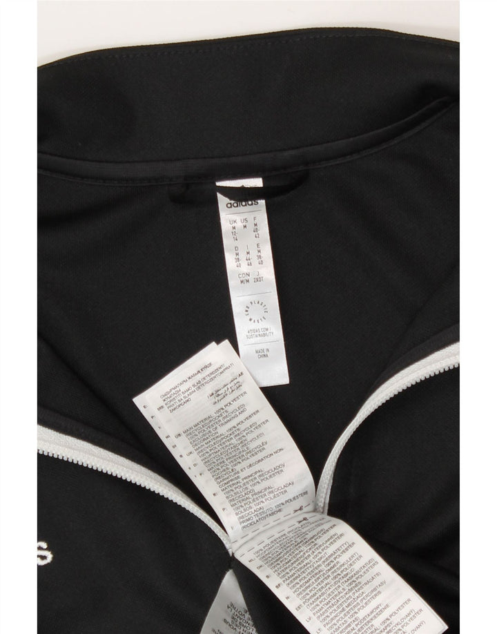 Giacca da tuta da donna Adidas Aeroready UK 12/14 media nera