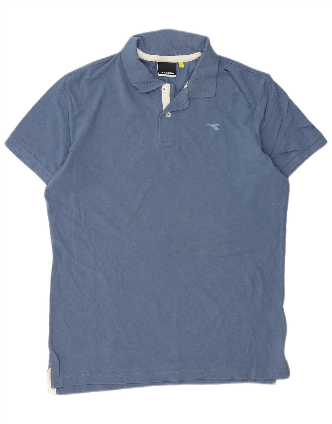 Polo Diadora Uomo Large Blu Cotone