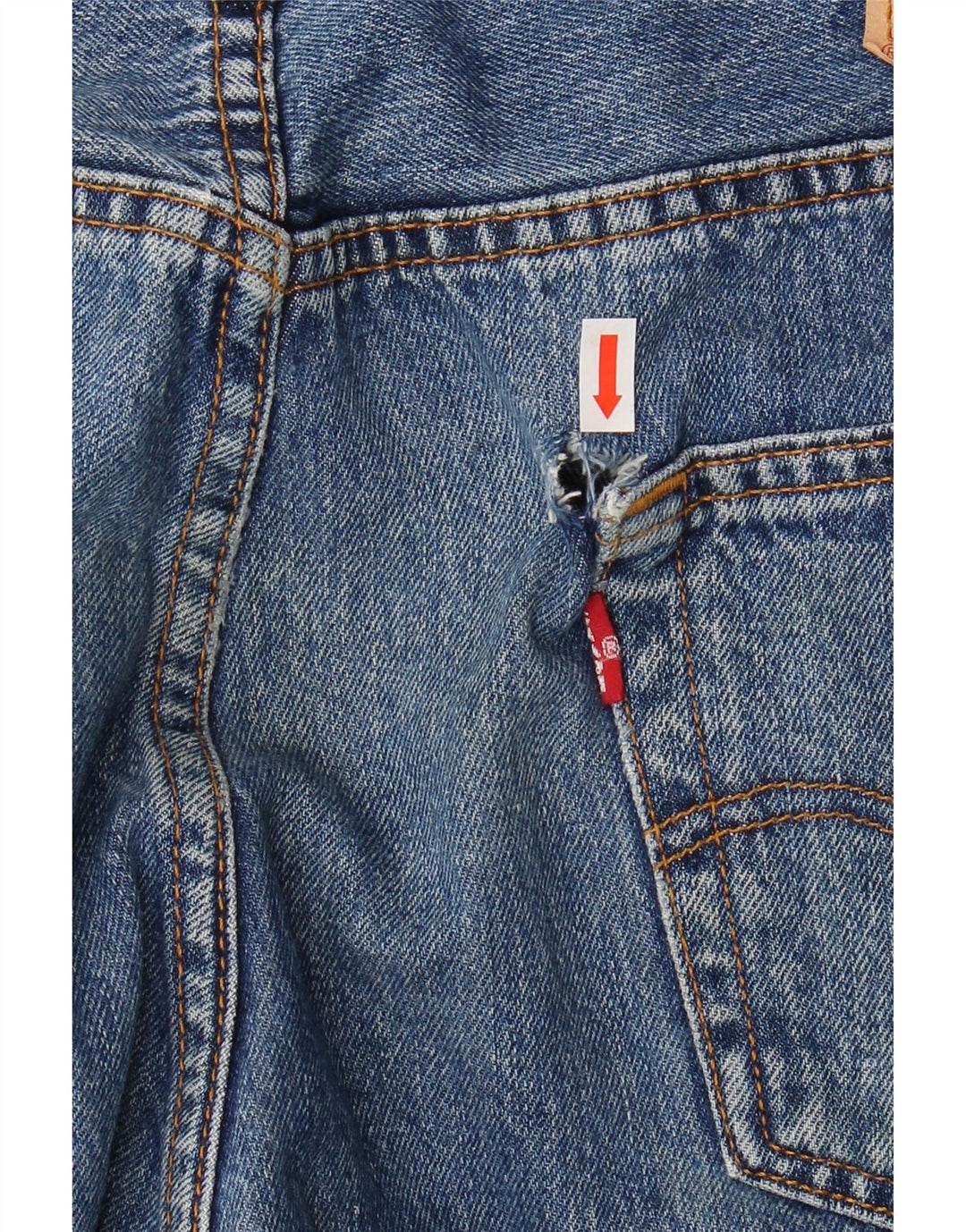 Levi's Uomo 501 Jeans dritti W36 L28 Cotone Blu
