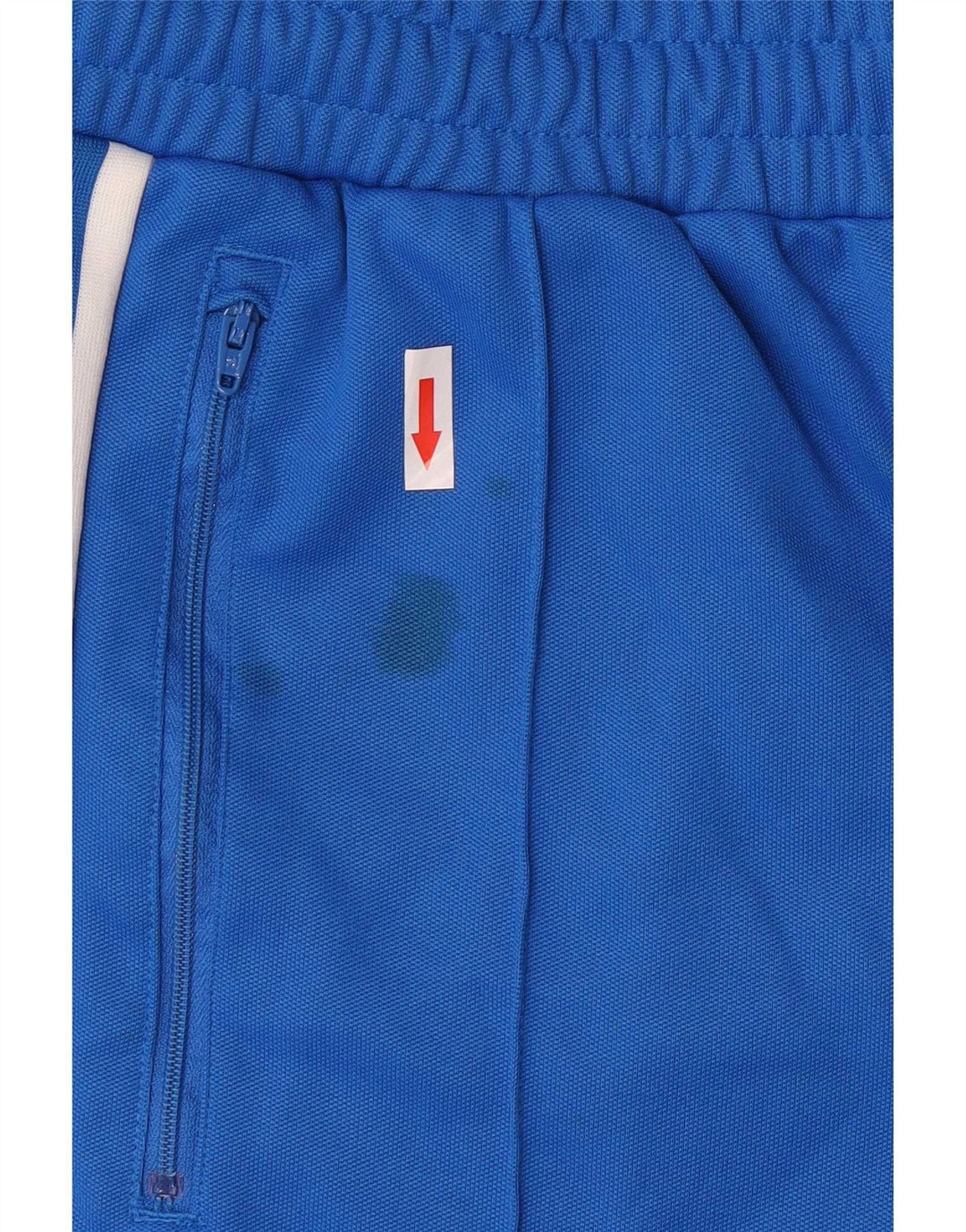 Pantaloni da tuta da uomo Adidas in cotone blu medio