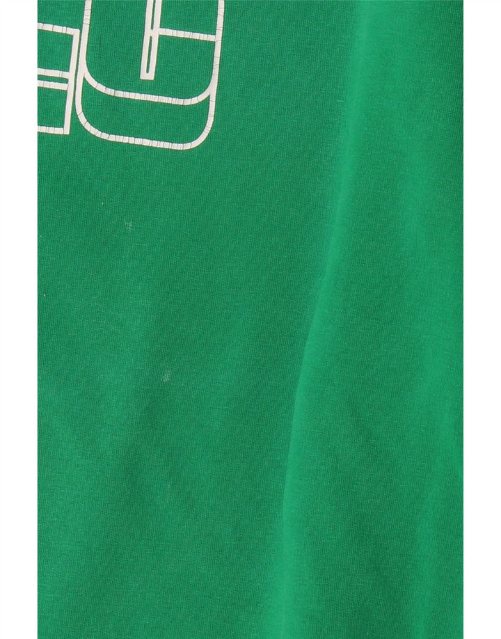 ERREA Mens Graphic Sweatshirt Jumper XL Green Cotton