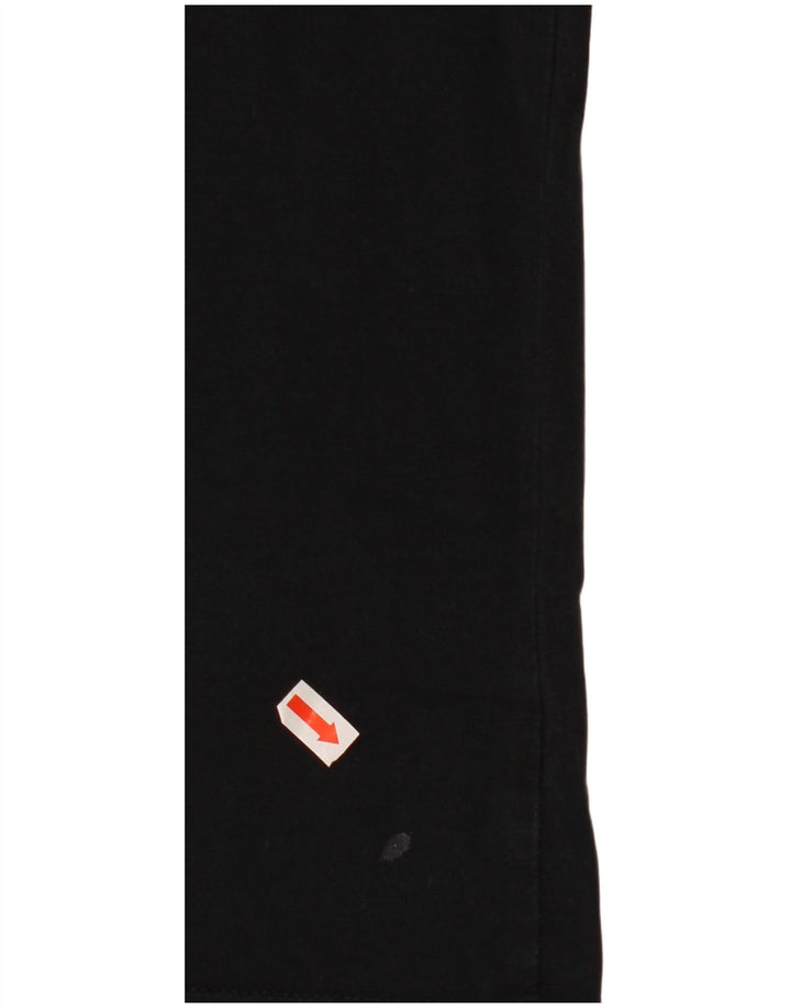 T-shirt grafica da donna DIESEL Top UK 14 cotone nero medio