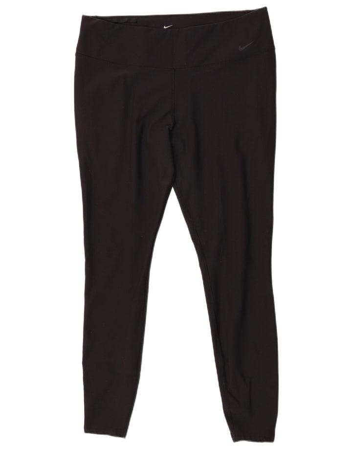 Leggings Nike Dri Fit da donna UK 18 XL poliestere nero