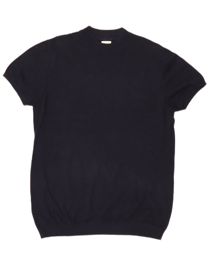 T-shirt Zara da uomo Top Large blu navy