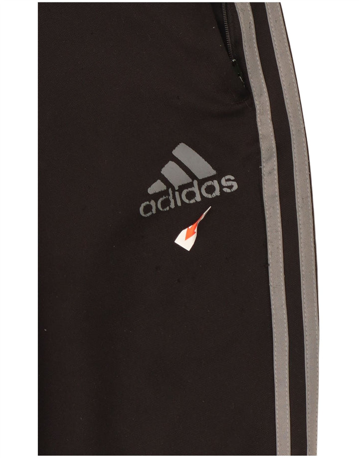 Pantaloni da tuta Adidas Climacool da uomo piccoli in poliestere nero