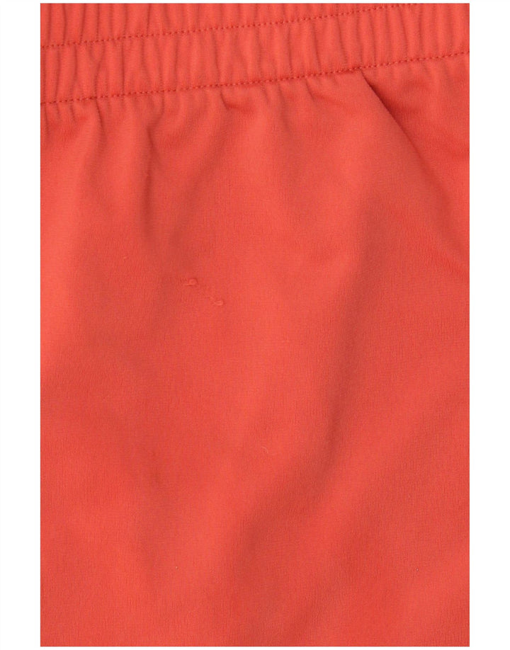 Pantaloncini sportivi Adidas da donna UK 18 XL arancione poliestere