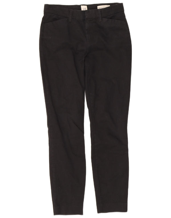 Pantaloni casual Gap da donna skinny alla caviglia US 4 piccoli W28 L26 neri