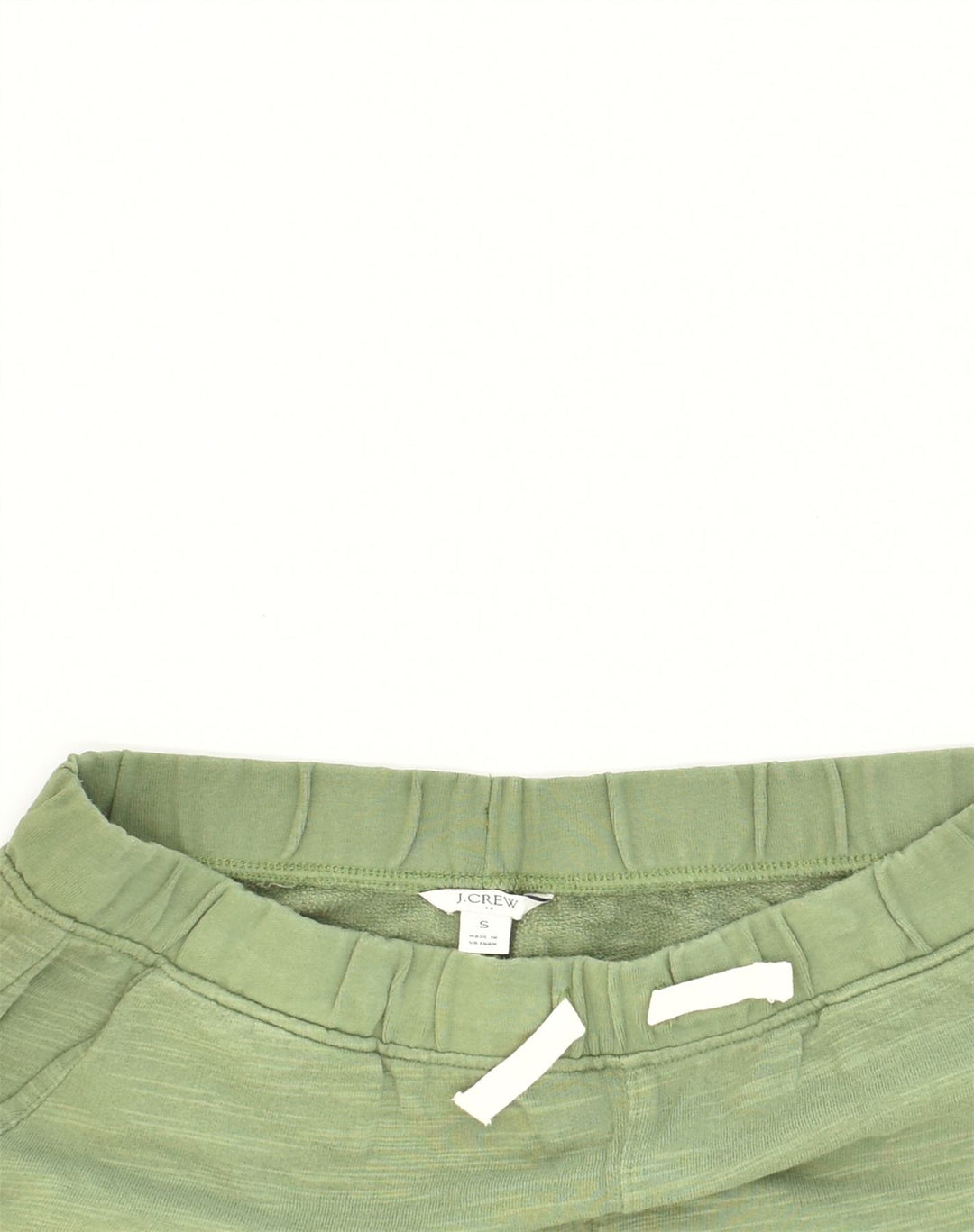 J. CREW Womens Sport Shorts Small Green Cotton | Vintage J. Crew | Thrift | Second-Hand J. Crew | Used Clothing | Messina Hembry 