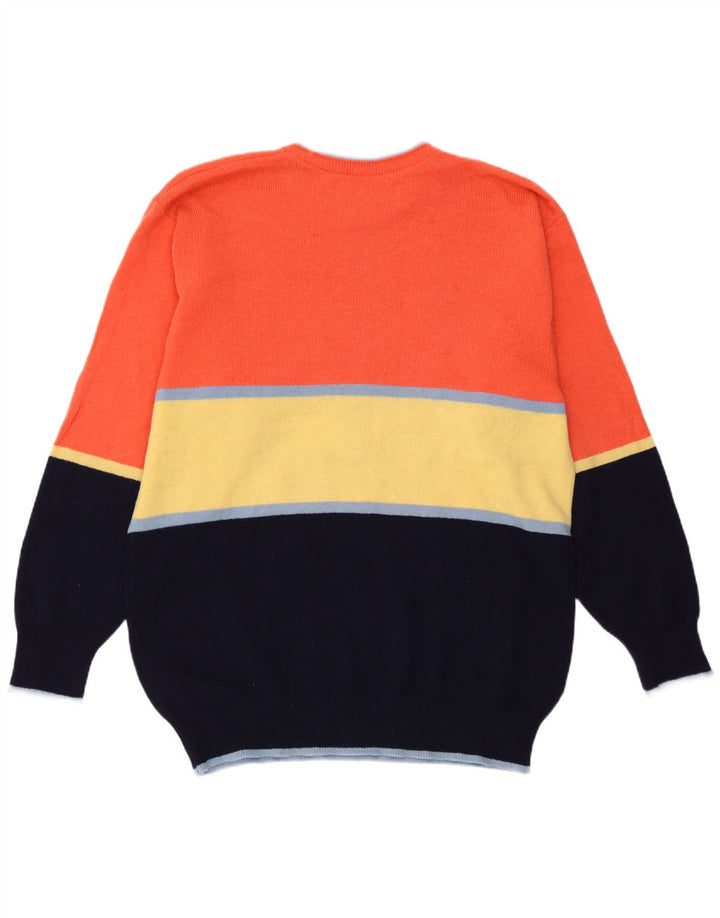 Maglione maglione girocollo da golf da uomo Marks & Spencer medio multicolore
