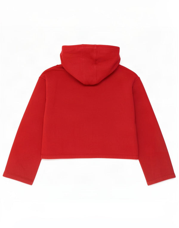 Felpa con grafica corta da donna Champion, taglia UK 14, colore rosso medio