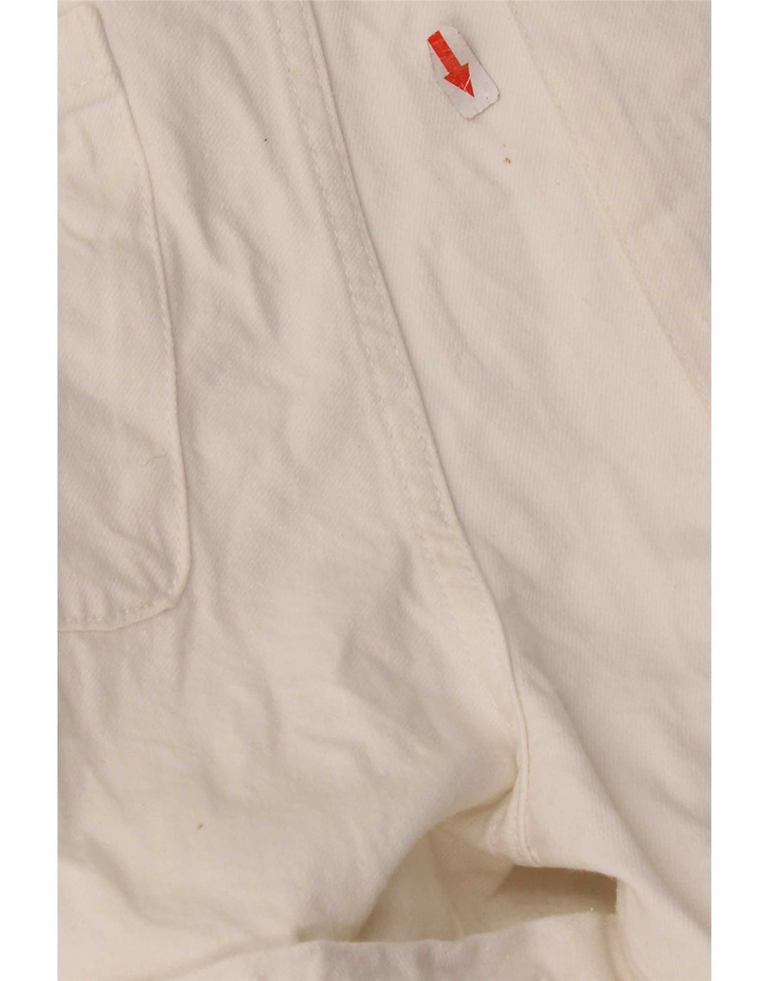 Tutina corta in denim per ragazze Zara 13-14 anni in cotone bianco