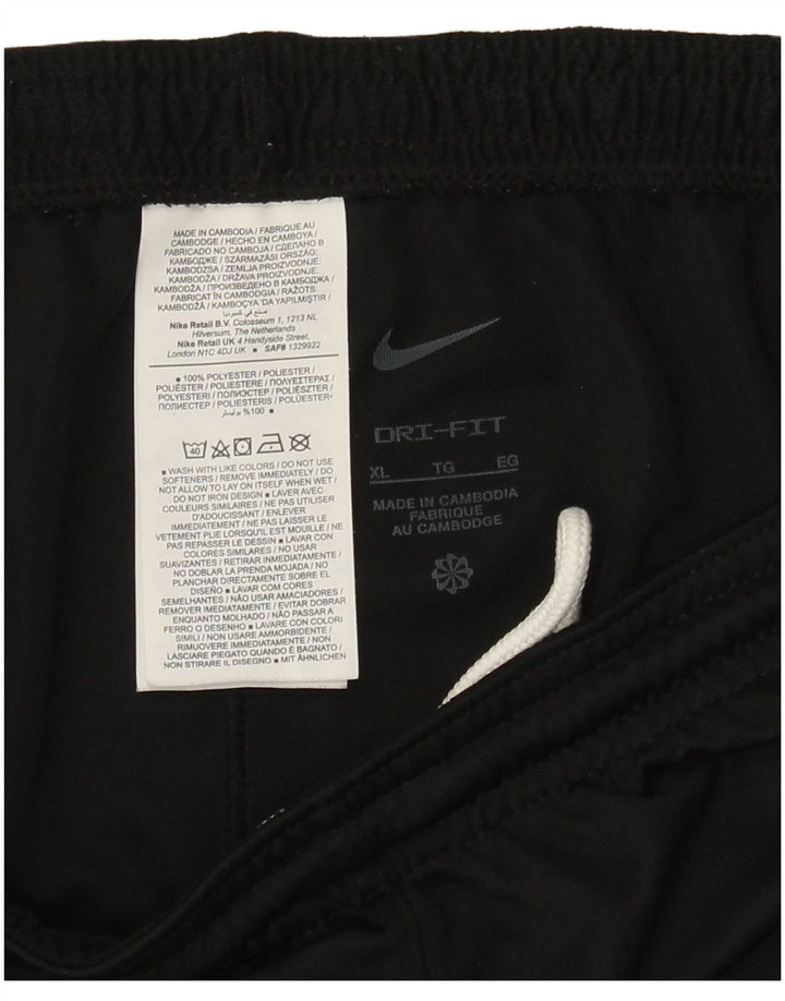 Pantaloncini sportivi Nike Dri Fit da uomo XL in poliestere nero