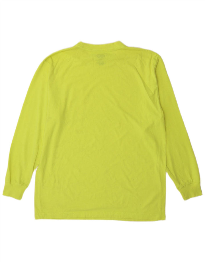 Dickies Top da uomo a maniche lunghe in poliestere verde medio