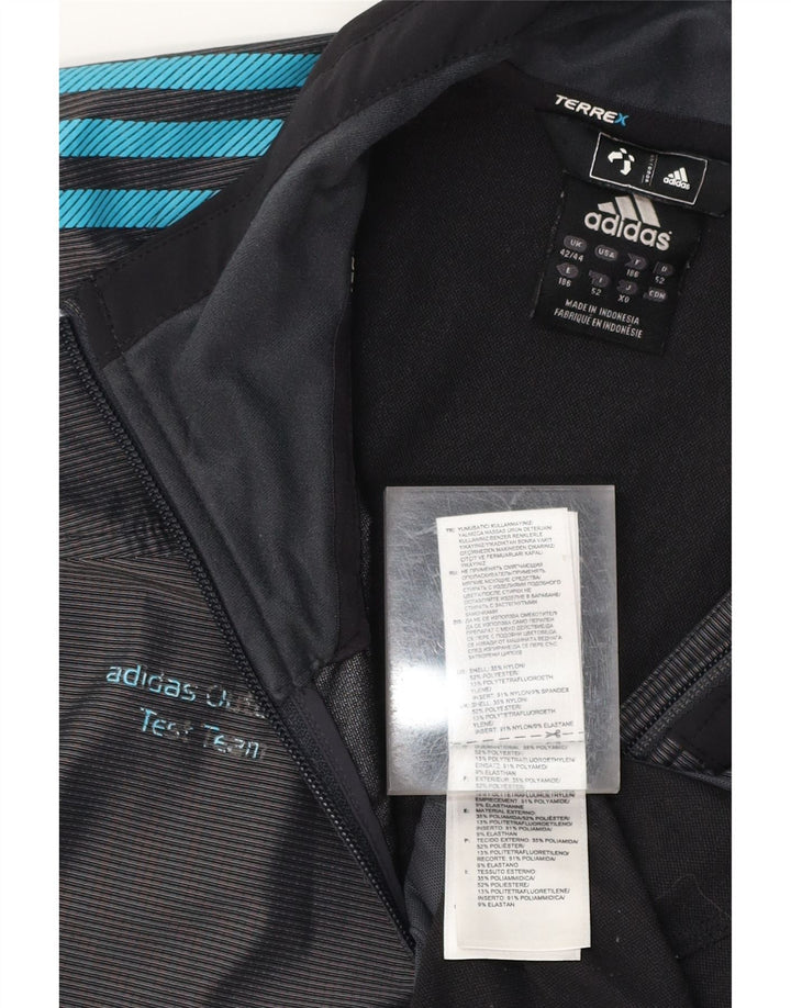 Giacca da tuta da uomo ADIDAS Terrex UK 42/44 Large Blu Navy
