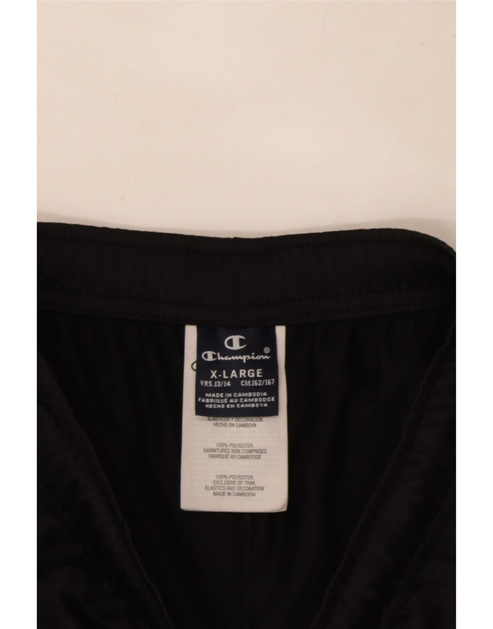 Pantaloni da tuta da ragazzo Champion Joggers 13-14 anni XL Poliestere nero