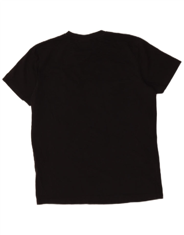 T-shirt grafica da uomo Diesel Top nera media