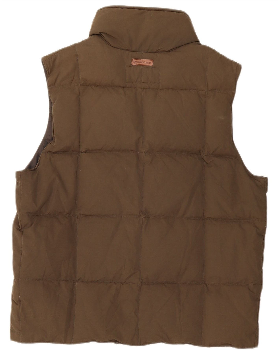 Gilet imbottito da uomo Marlboro Classics EU 46 piccolo poliestere kaki