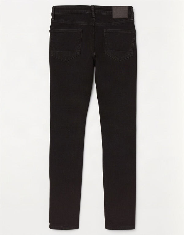 Jeans skinny a sigaretta da uomo All Saints W28 L32 cotone nero