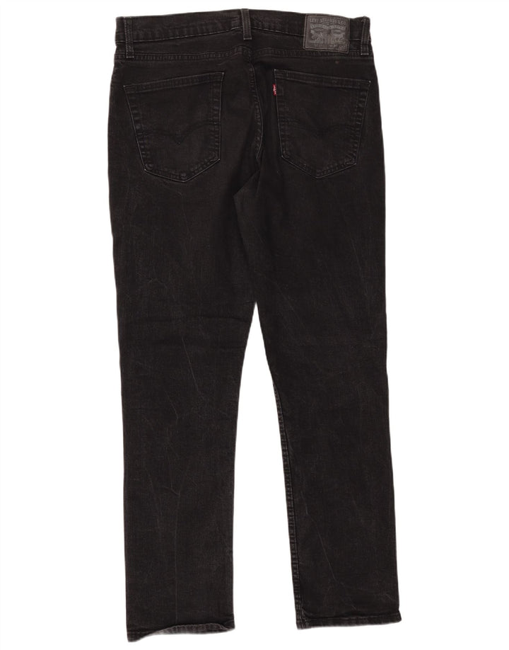 Jeans Levi's Uomo 511 Slim W36 L32 Cotone Nero