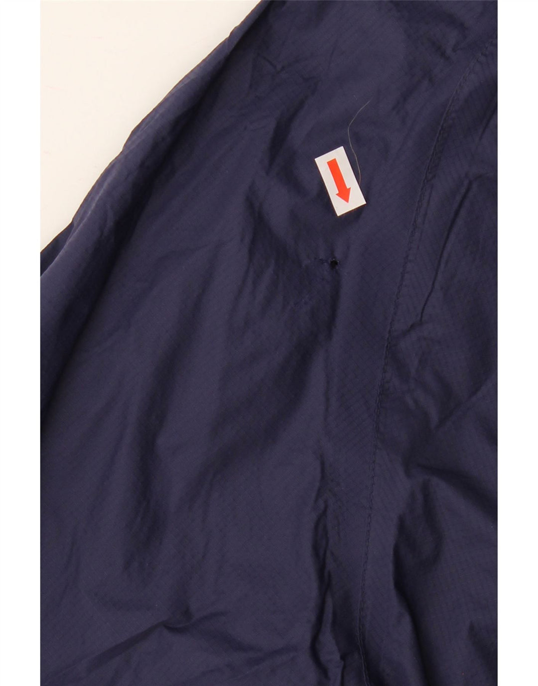 MOUNTAIN WAREHOUSE Womens Hooded Rain Jacket UK 14 Large  Navy Blue Nylon Vintage Mountain Warehouse and Second-Hand Mountain Warehouse from Messina Hembry 