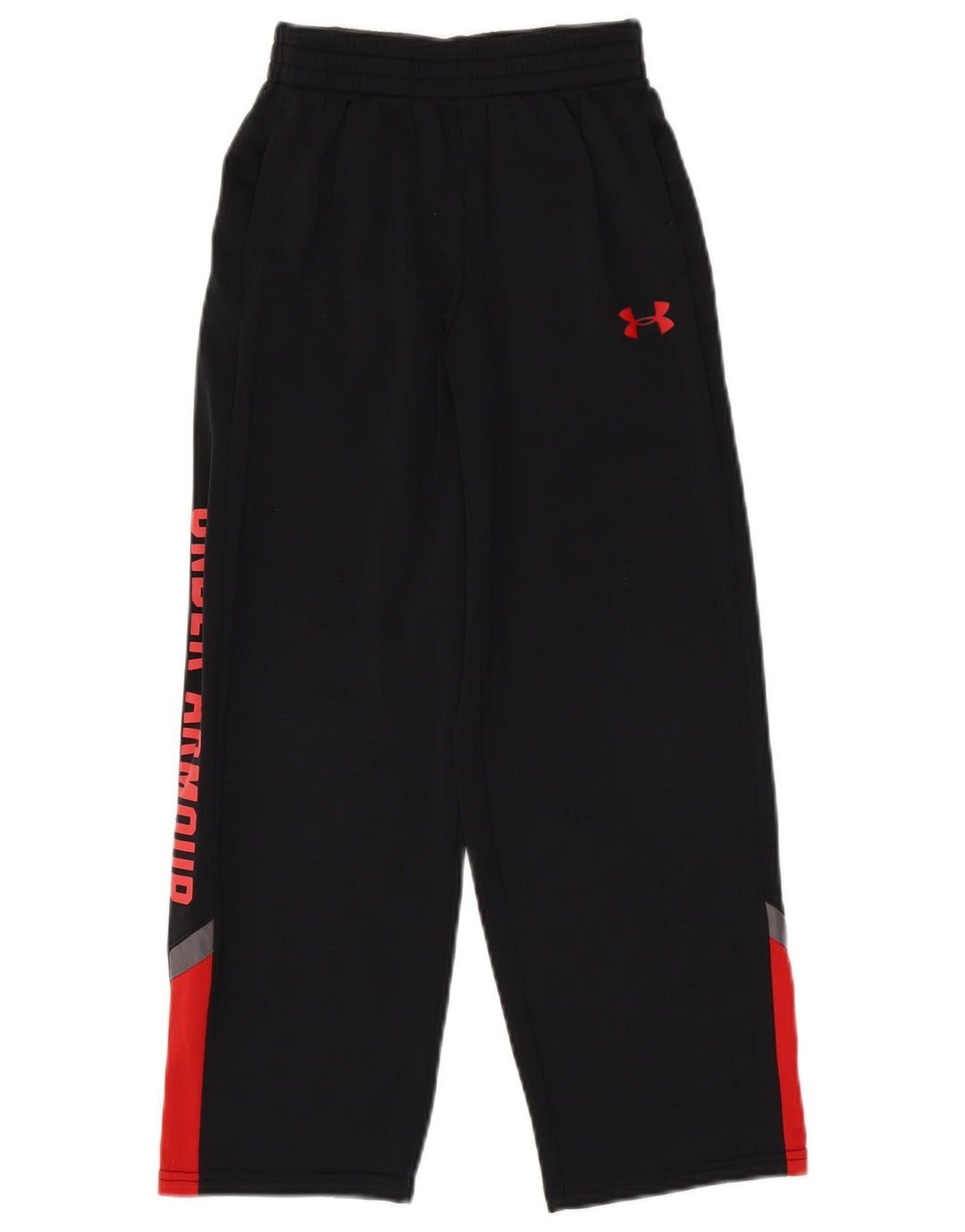 Pantaloni da tuta da ragazzo Under Armour 7-8 anni Small Black Colourblock