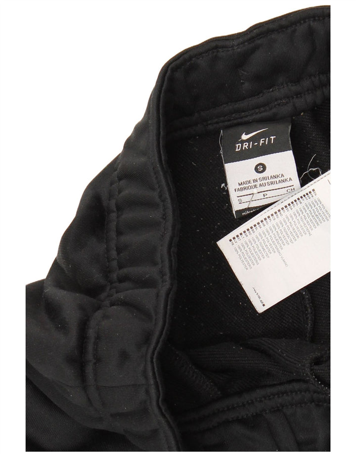 Pantaloni da tuta Nike Dri Fit da uomo piccoli in poliestere nero