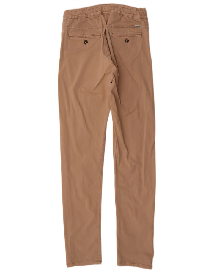 Pantaloni chino slim da uomo Wrangler W29 L34 cotone beige