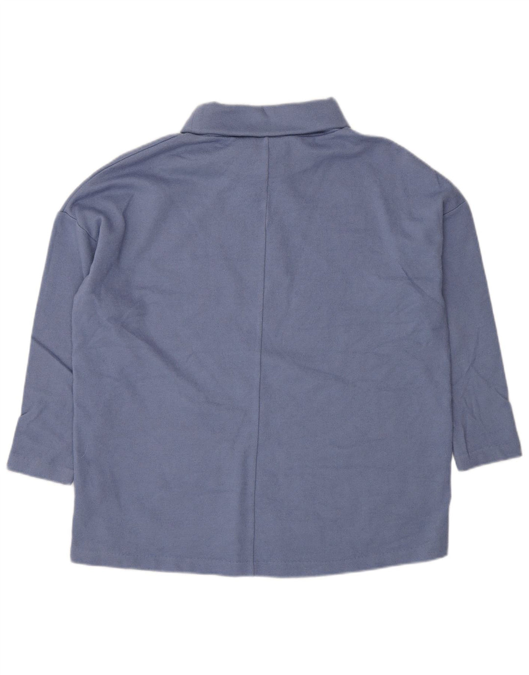 Maglione maglione oversize a collo alto da donna Cos UK 10 piccolo in lana blu
