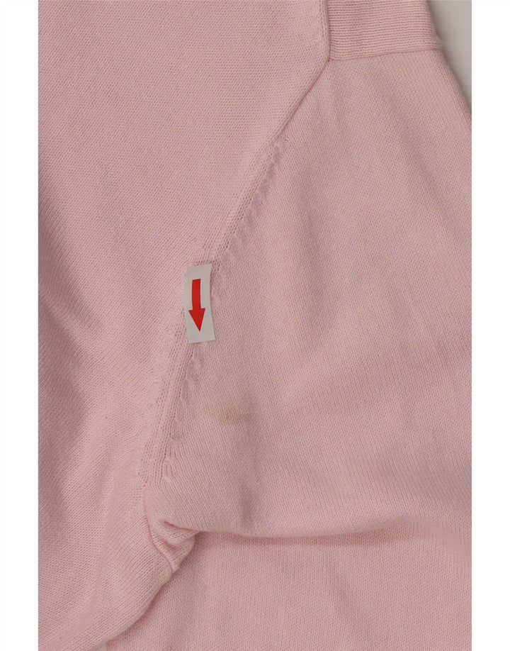 Gant Maglione da uomo con scollo a V 3XL cotone rosa
