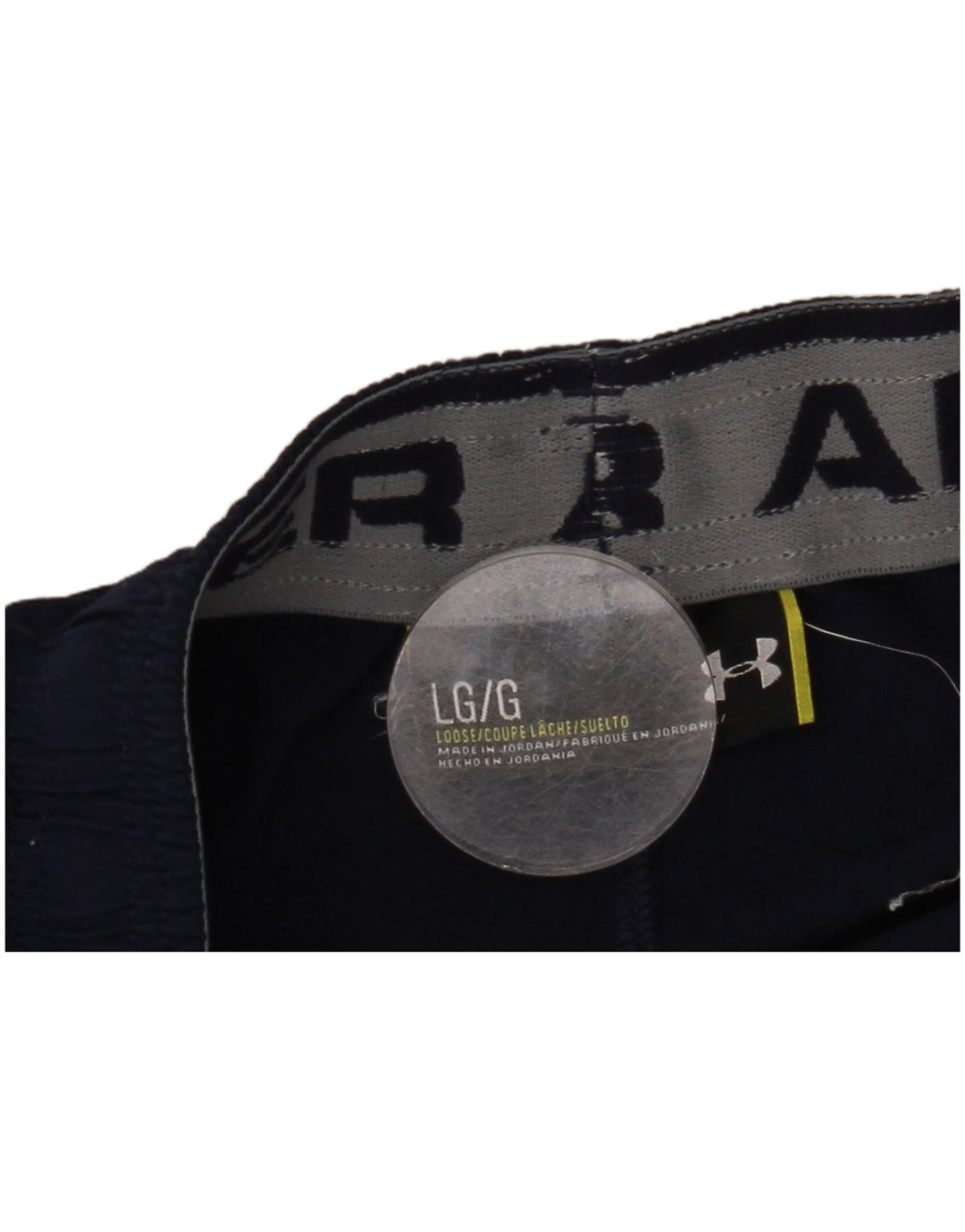 Pantaloncini sportivi da uomo UNDER ARMOUR Large Blu Navy