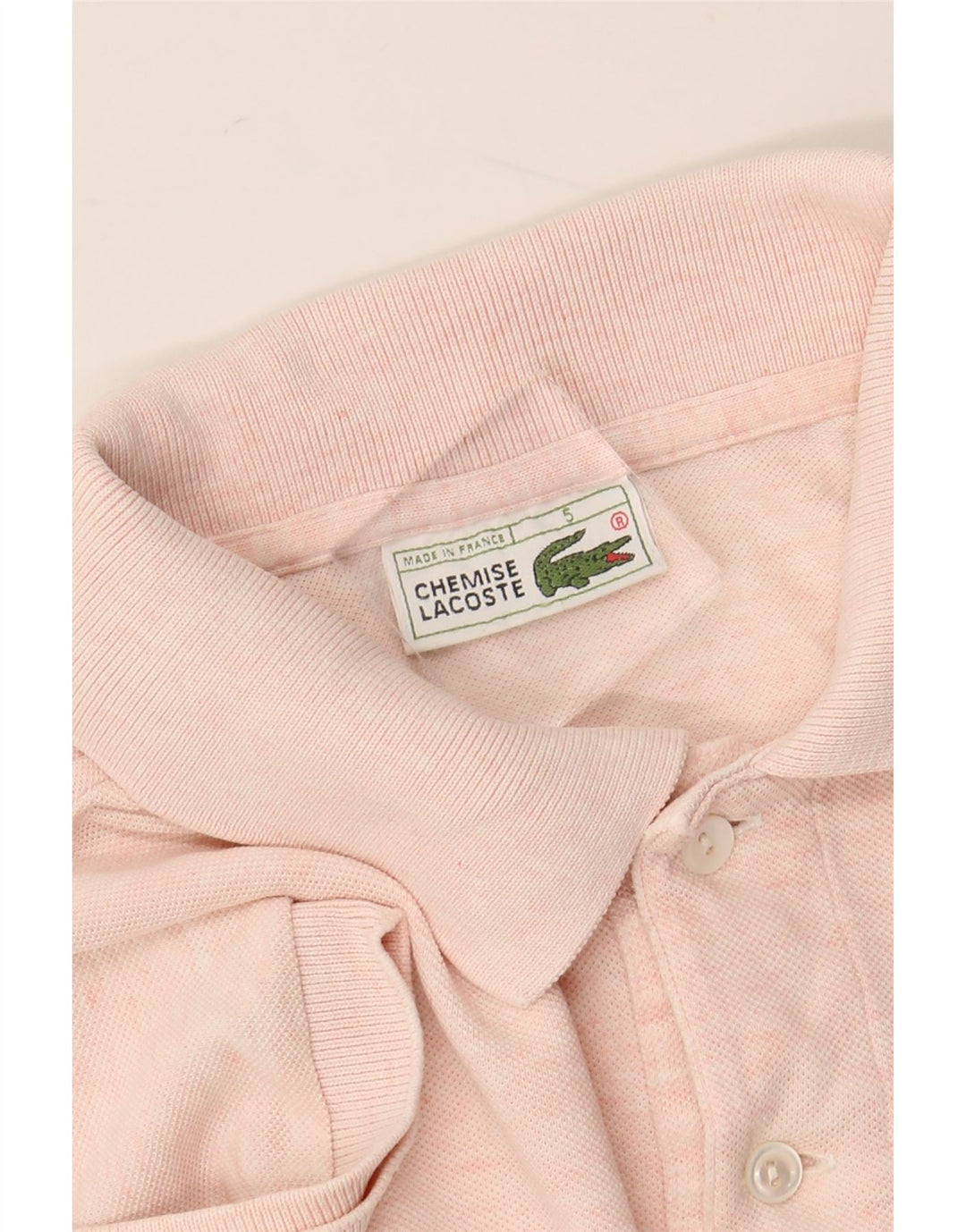 Polo da uomo LACOSTE taglia 5 grande rosa