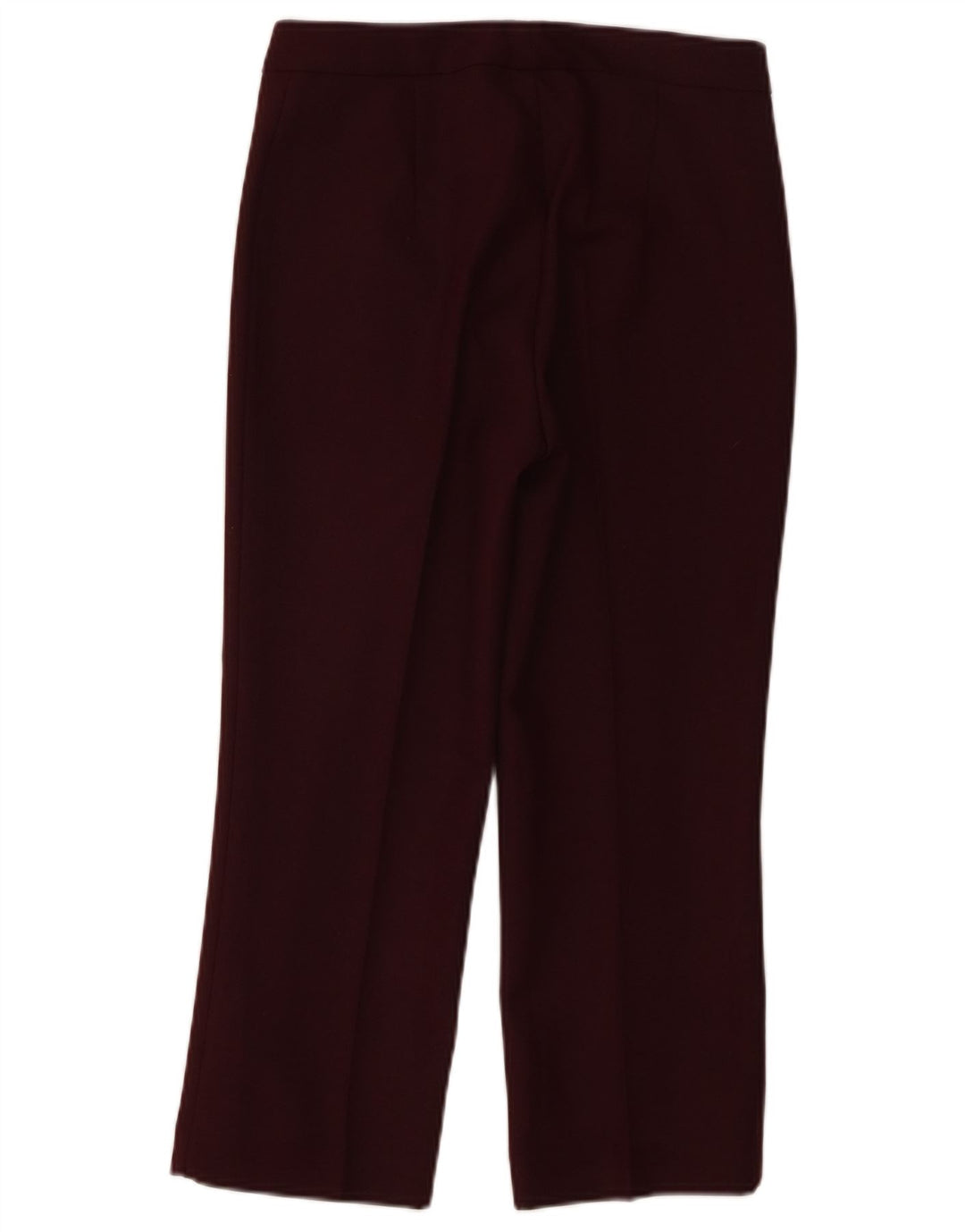 Pantaloni Capri dritti da donna Stefanel IT 40 Small W26 L21 Bordeaux