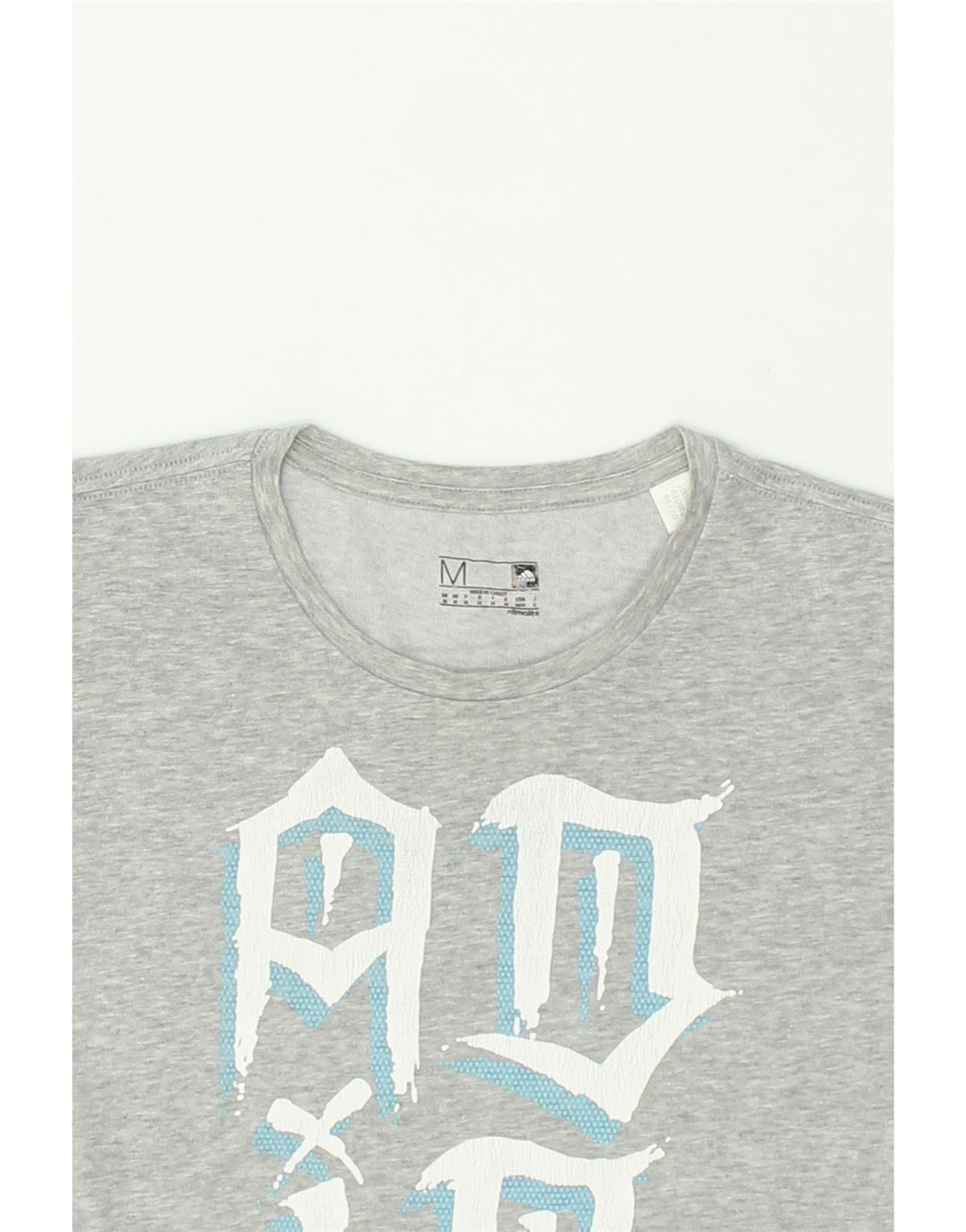 ADIDAS Mens Climalite Graphic T-Shirt Top Medium Grey Cotton | Vintage Adidas | Thrift | Second-Hand Adidas | Used Clothing | Messina Hembry 