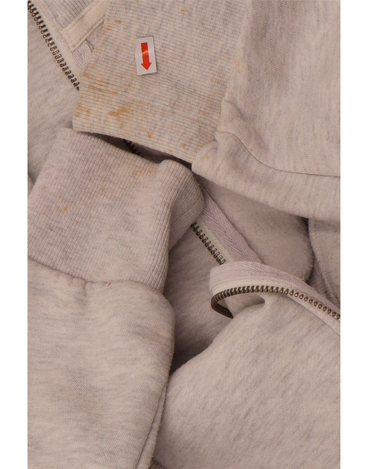 Giacca da ginnastica da uomo Superdry piccola in cotone grigio