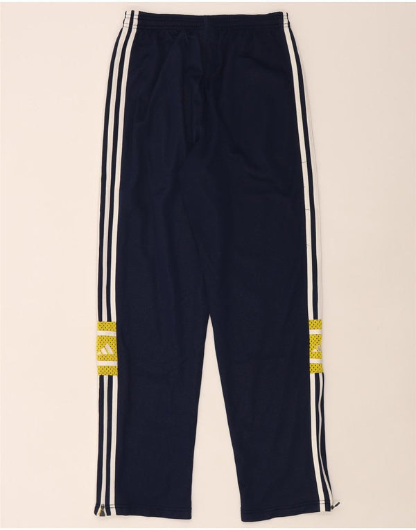 Pantaloni da tuta da uomo Adidas Medium Blu Navy Colourblock in poliammide