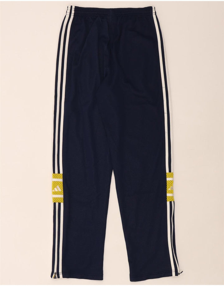 Pantaloni da tuta da uomo Adidas Medium Blu Navy Colourblock in poliammide