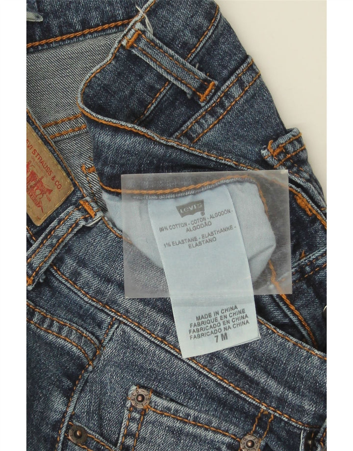 Jeans svasati da donna Levi's US 7 medi W30 L31 cotone blu