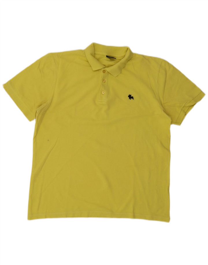 Polo da uomo Jack & Jones XL gialla