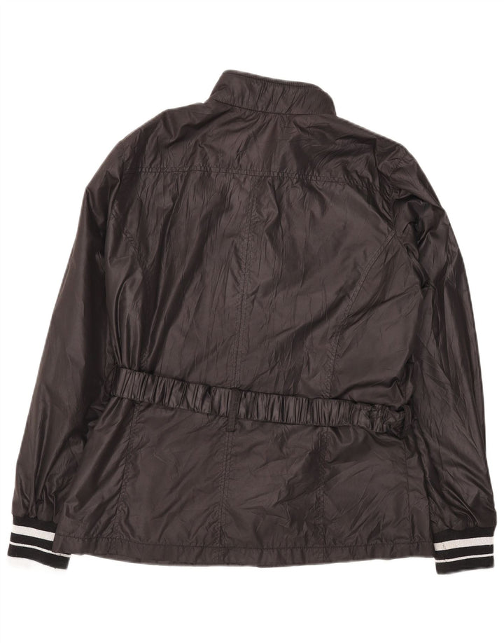 Giacca utility da donna Marella UK 14 nylon nero medio