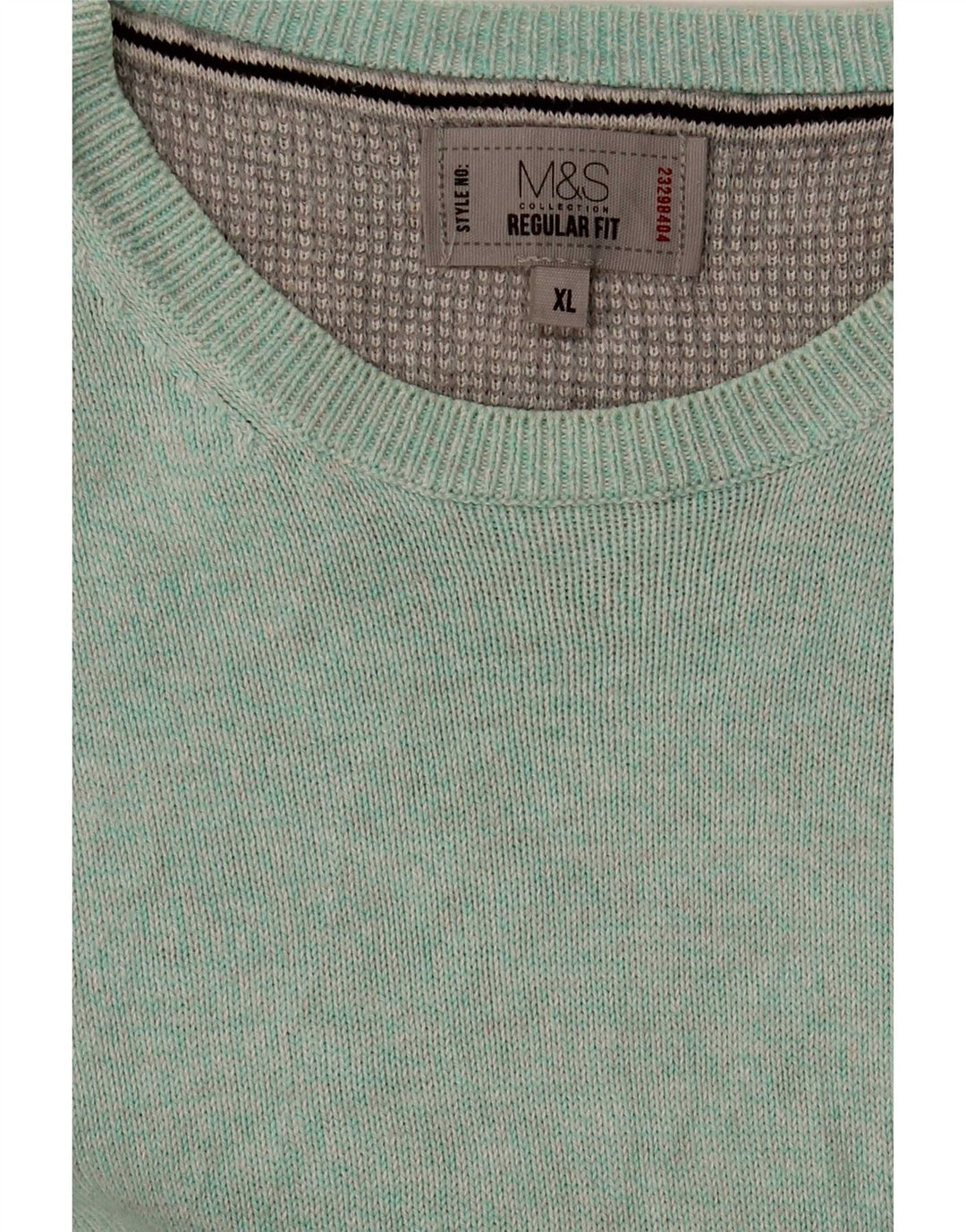 Maglione maglione girocollo vestibilità regolare da uomo Marks & Spencer XL blu