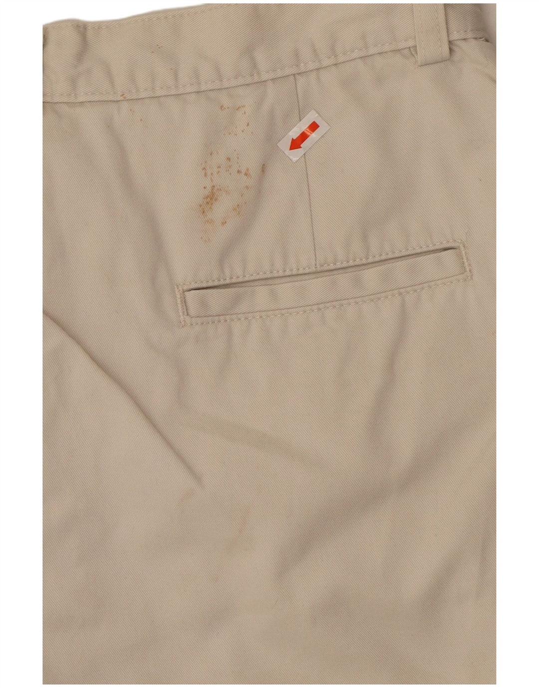 Pantaloncini chino da donna Eddie Bauer US 10 Large W30 bianchi