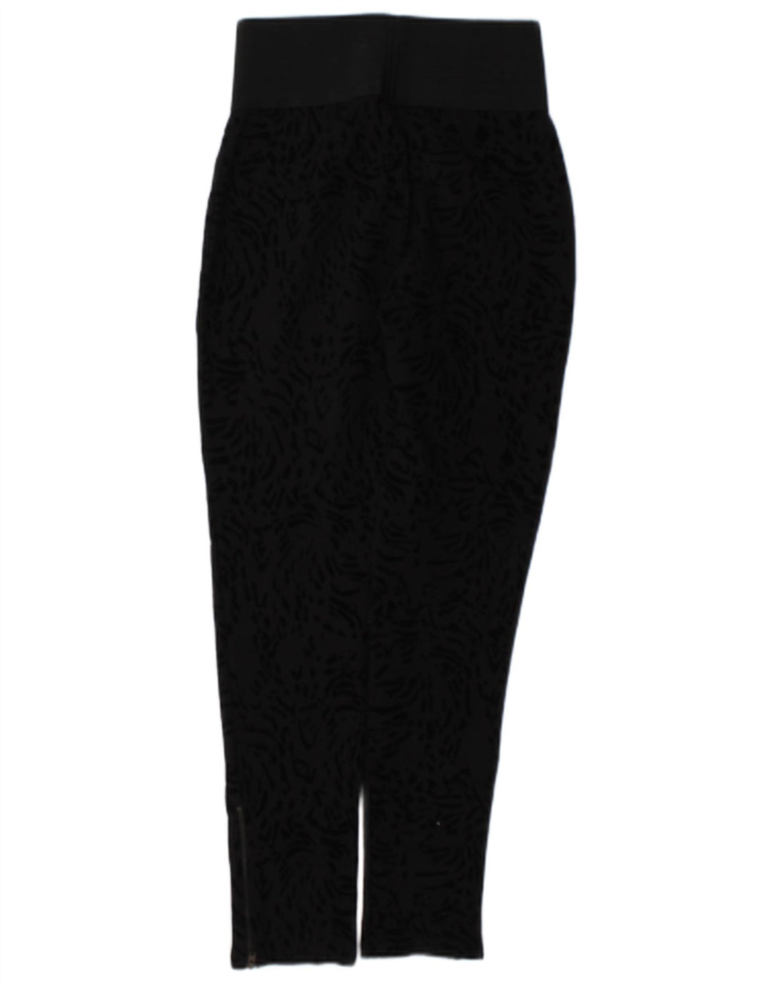 Leggings Zara da donna UK 12 medio nero stampa animalier