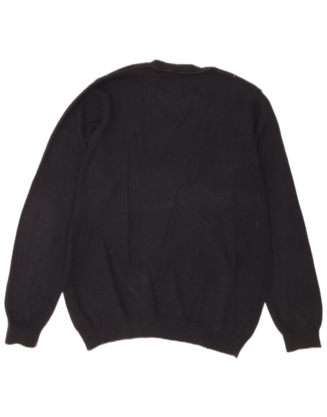 Maglione da uomo con scollo a V blu Harbour Marks & Spencer blu navy medio
